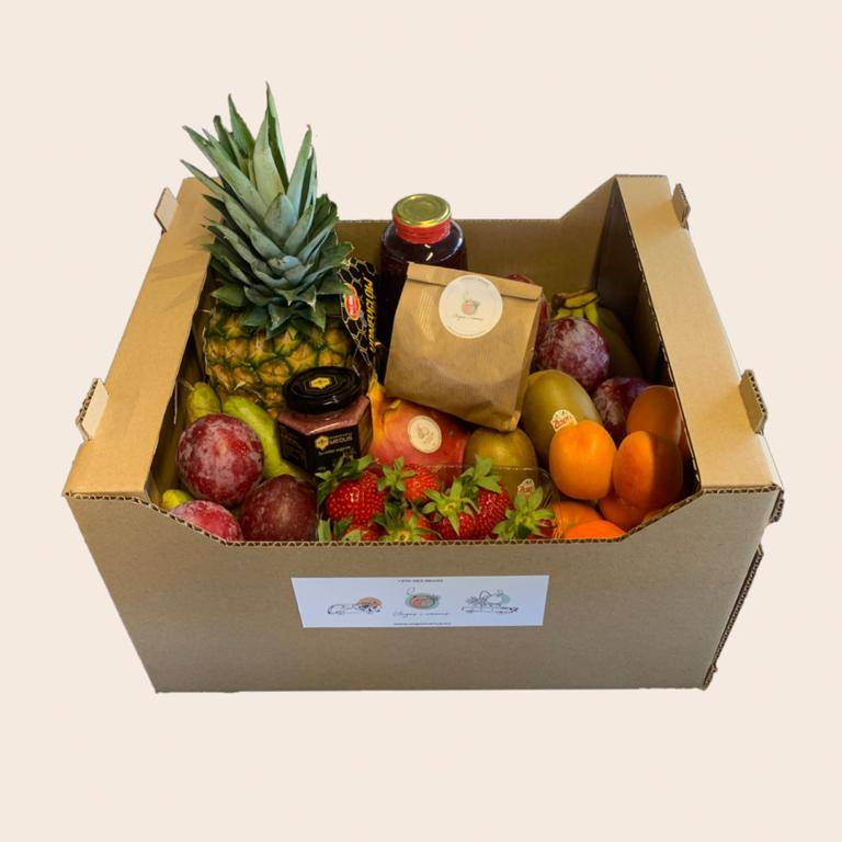 Uogų ir vaisių dežė, vaisiai internetu